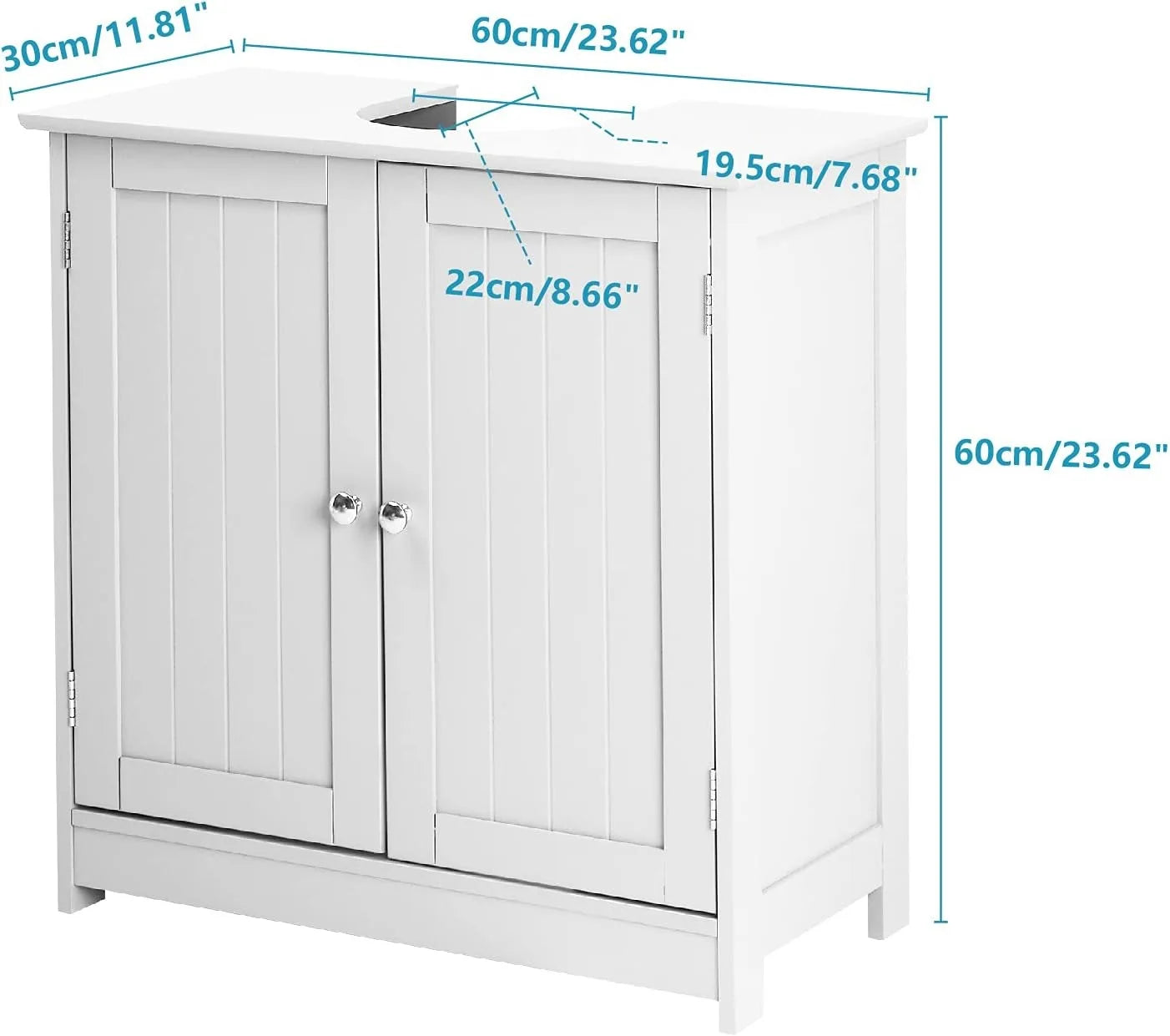 Pedestal Sink Cabinet – Space-Saving Bathroom Storage