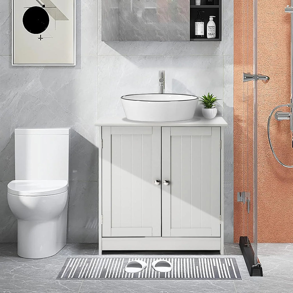 Pedestal Sink Cabinet – Space-Saving Bathroom Storage
