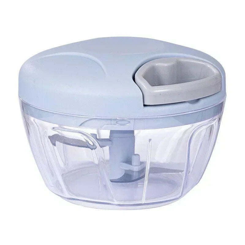 Manual Food Chopper – Pull Cord Vegetable & Garlic Cutter (500/900ML)