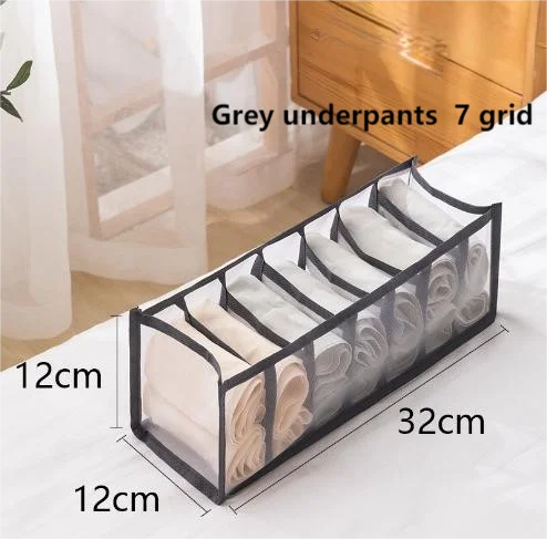 Drawer Organizer Box – Foldable Underwear & Closet Storage Divider