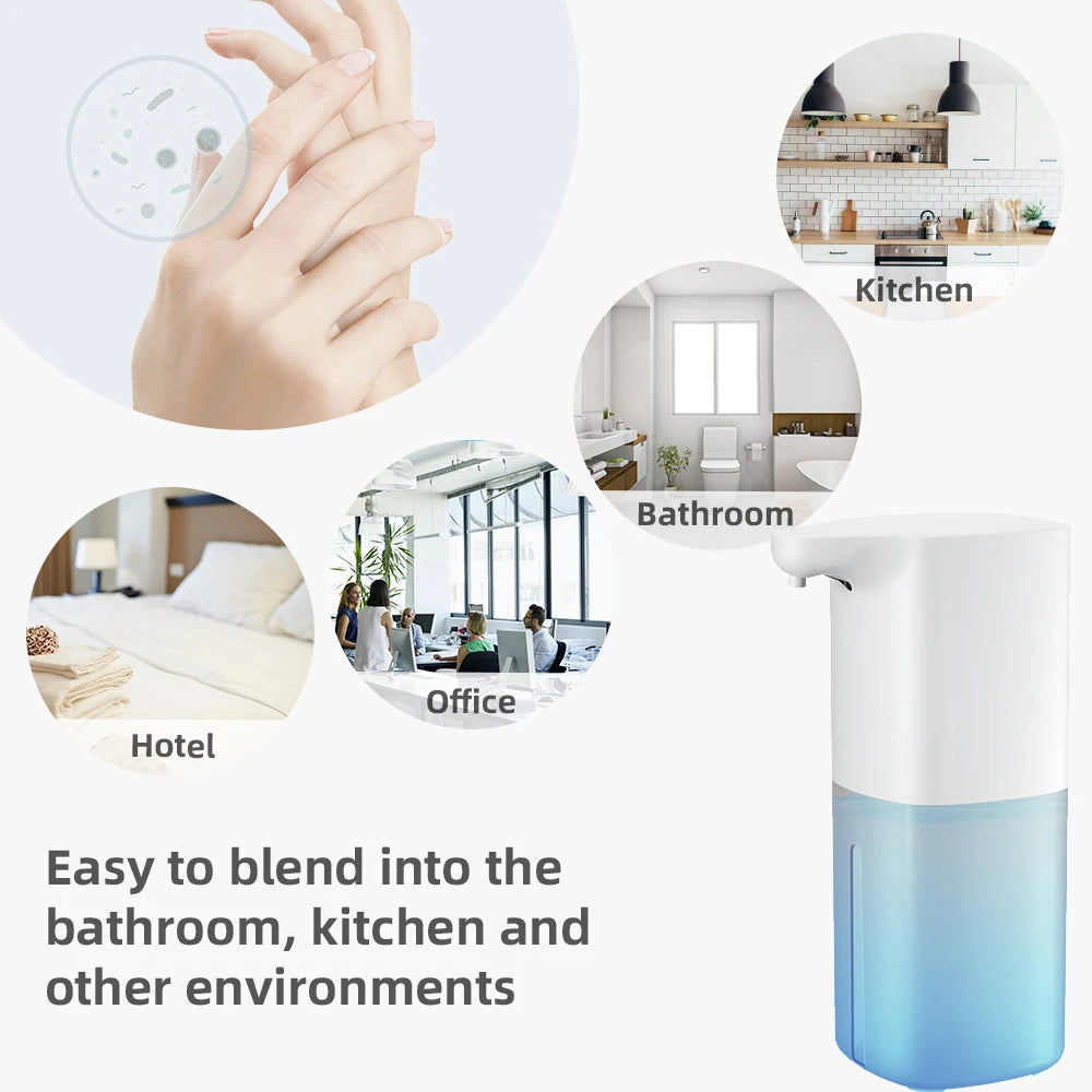 Touchless Automatic Foaming Soap Dispenser – USB Rechargeable