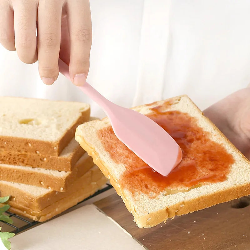 Silicone cream spatula Non-stick butter spatula Heat-resistant