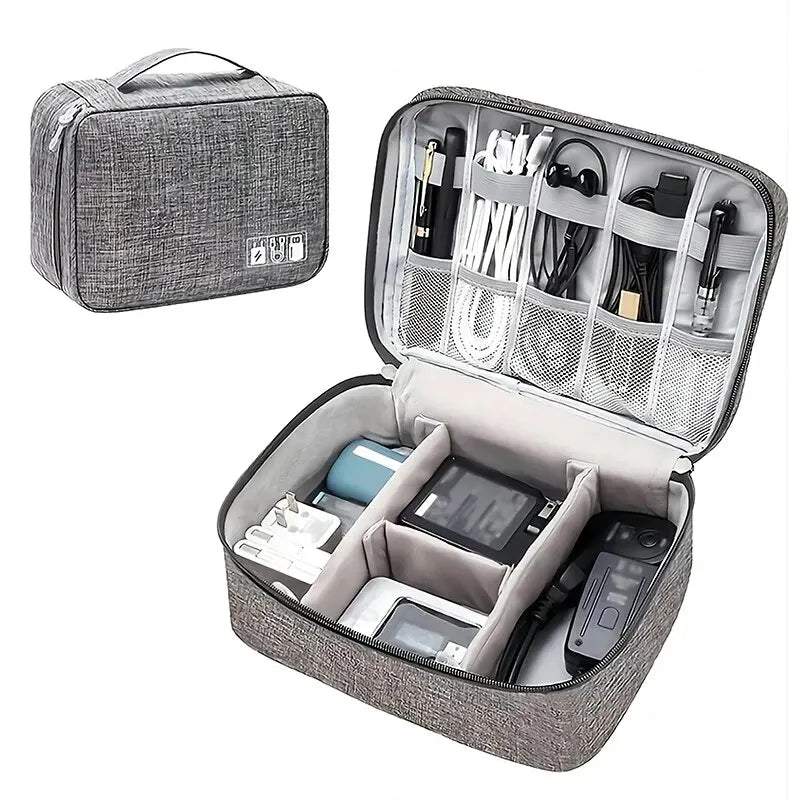 Cable Storage Bag – Portable Organizer for Electronics & Accessories