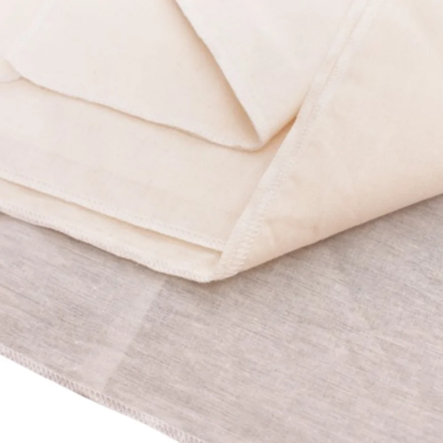 2pcs cotton Steamer Cloth high density curd cloth filter