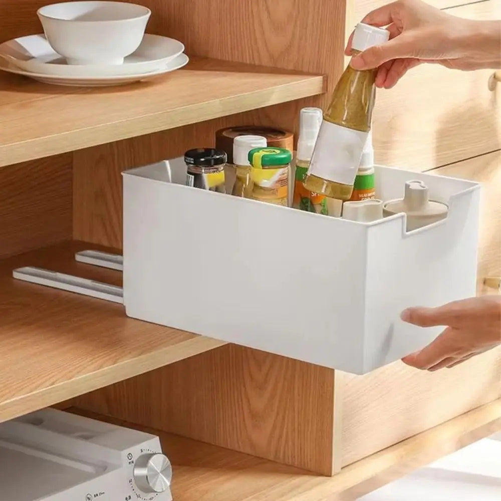 Sliding Cabinet Drawer Organizer – Pull-Out Space Saving Storage