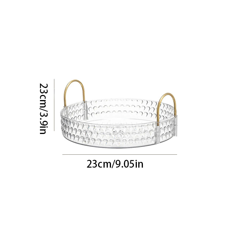 360° Rotating Makeup Organizer – 3 Tier Vanity Storage Rack