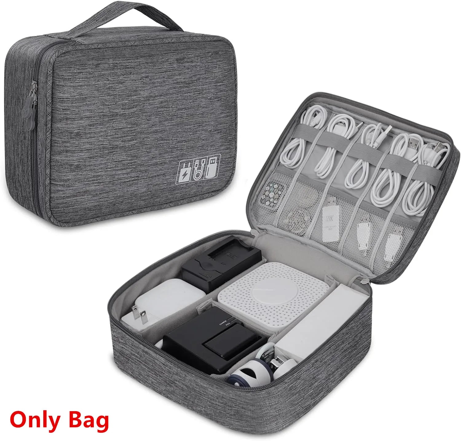 Cable Storage Bag – Portable Organizer for Electronics & Accessories