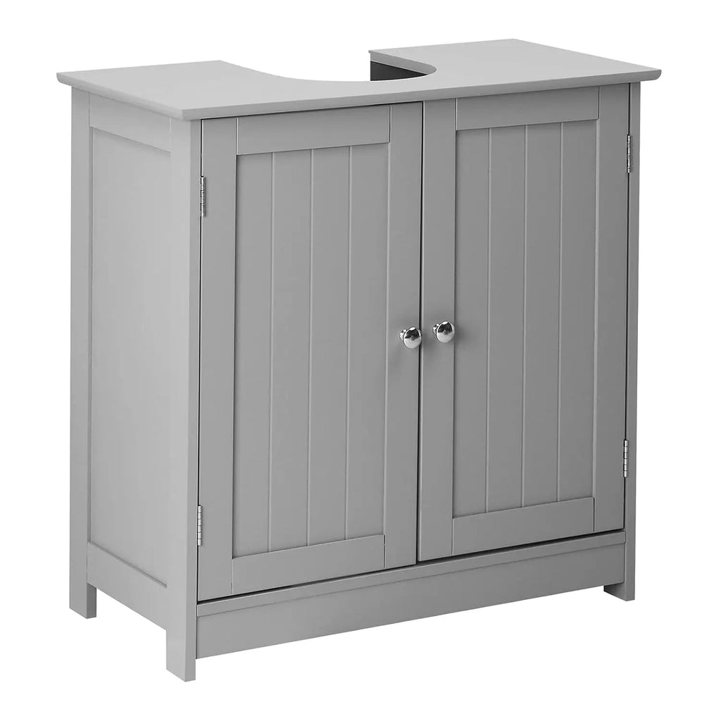 Pedestal Sink Storage Cabinet – Space-Saving Bathroom Vanity with Adjustable Shelf