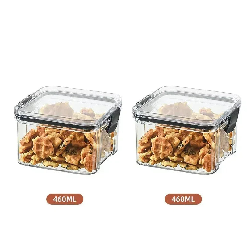 Stackable Airtight Kitchen Storage Containers – Grain & Food Organizer Set