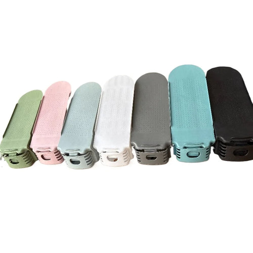 10Pcs Adjustable Shoe Stackers – Double-Layer Space-Saving Shoe Organizers