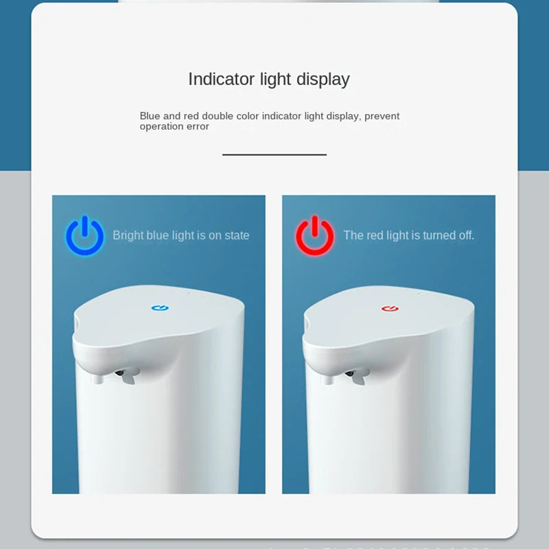 Touchless Automatic Foaming Soap Dispenser – USB Rechargeable