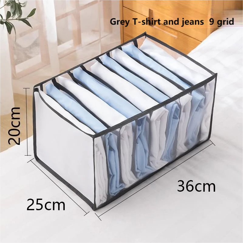 Drawer Organizer Box – Foldable Underwear & Closet Storage Divider