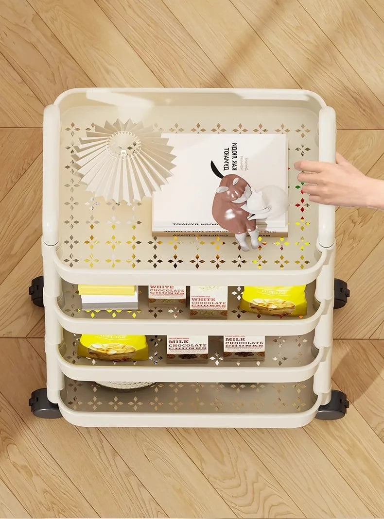Storage Trolley – Multi-Layer Rolling Organizer with Handle