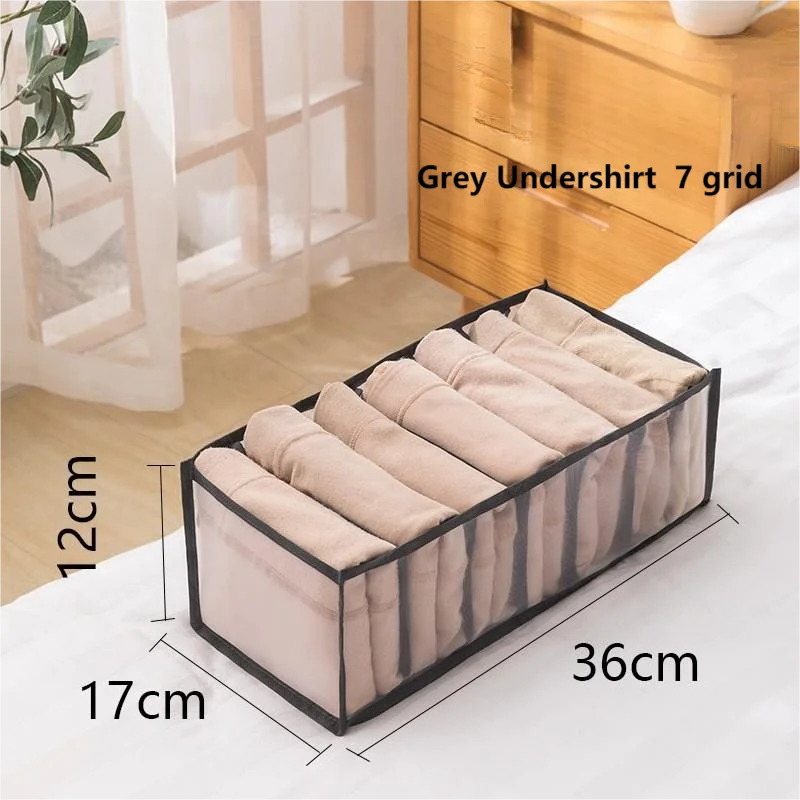 Drawer Organizer Box – Foldable Underwear & Closet Storage Divider