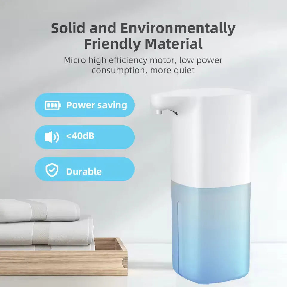 Touchless Automatic Foaming Soap Dispenser – USB Rechargeable