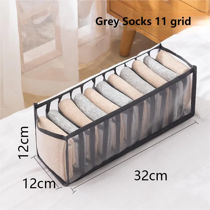 Drawer Organizer Box – Foldable Underwear & Closet Storage Divider