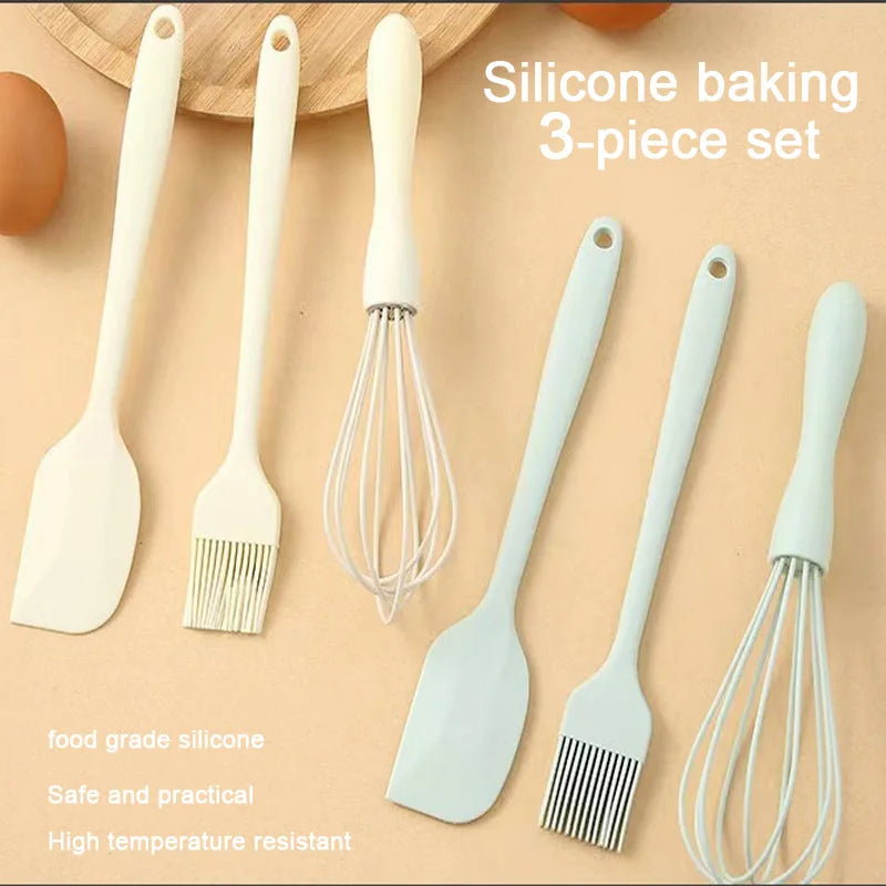 3 pieces baking set Food grade silicone heat resistant