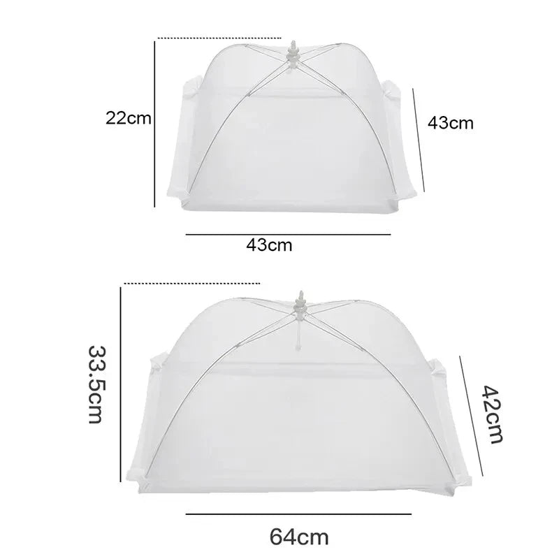 Foldable Mesh Food Cover – Pop-Up Insect Protection for Meals
