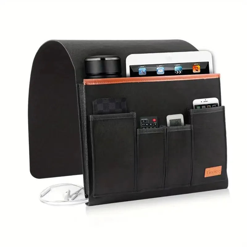 Sofa Armrest Organizer – Smart Felt Storage for Everyday Essentials