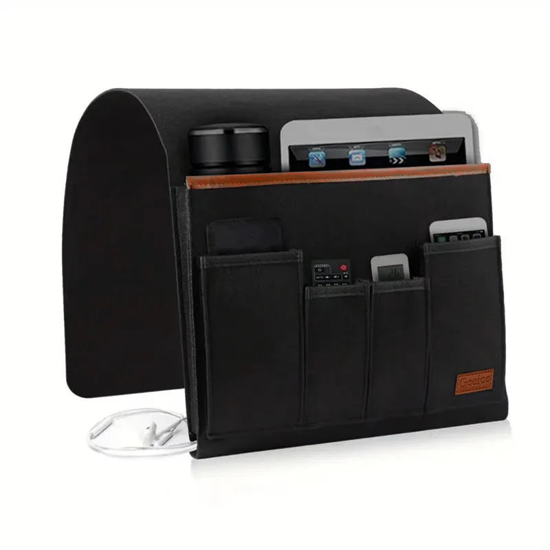 Sofa Armrest Organizer – Smart Felt Storage for Everyday Essentials