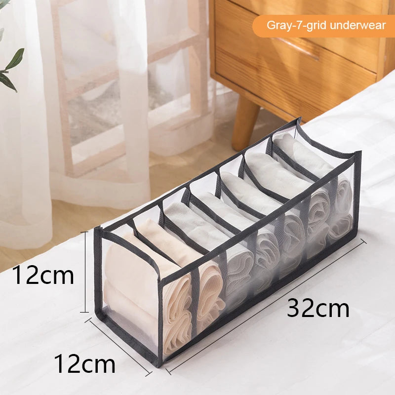 Drawer Organizer Box – Foldable Underwear & Closet Storage Divider
