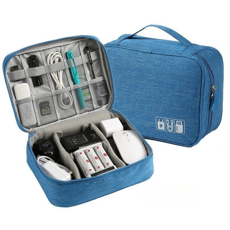 Cable Storage Bag – Portable Organizer for Electronics & Accessories