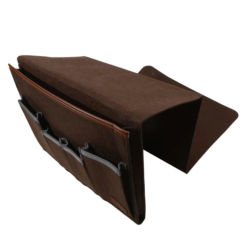 Sofa Armrest Organizer – Smart Felt Storage for Everyday Essentials