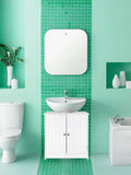 White Storage Cabinet for Bathroom Sink