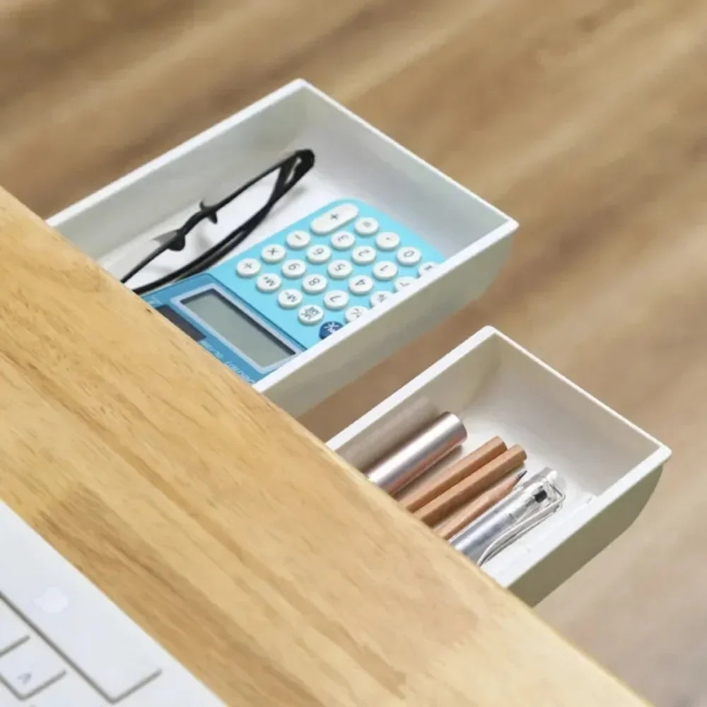 Under Desk Drawer – Hidden Self-Adhesive Storage Tray