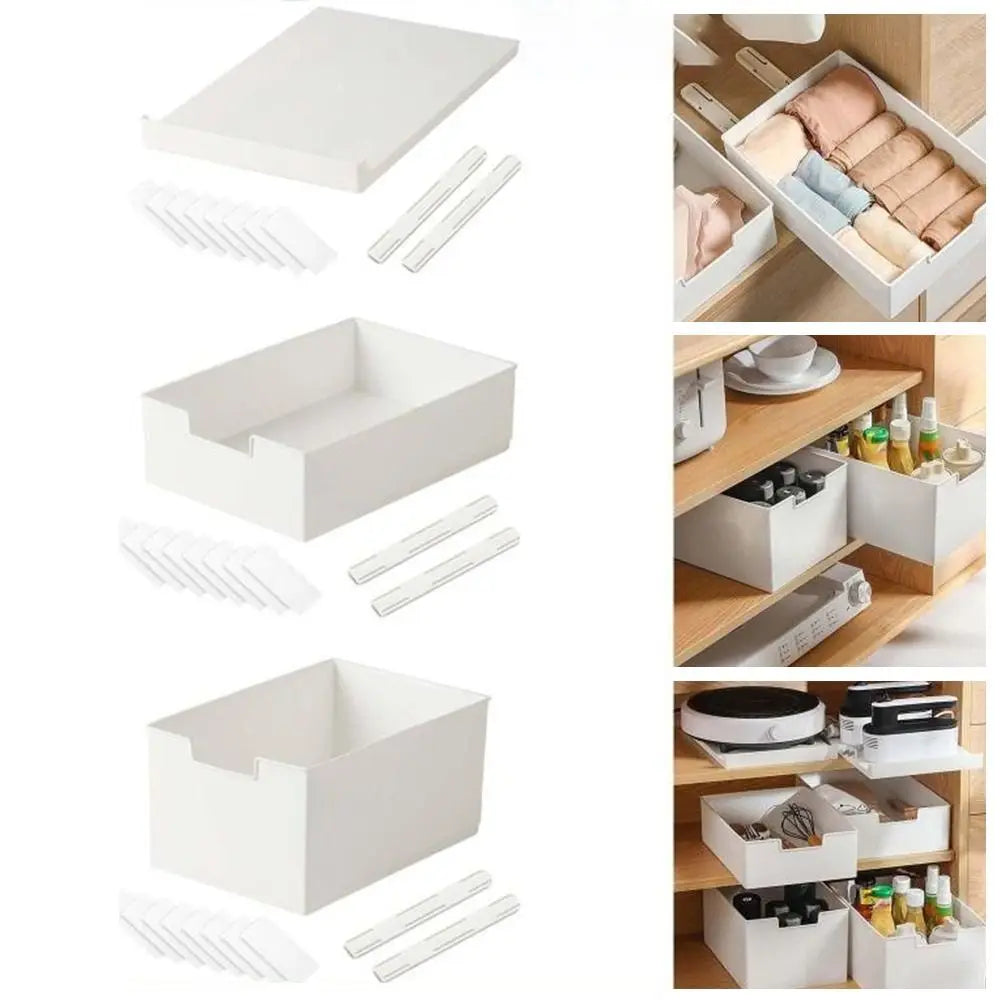 Sliding Cabinet Drawer Organizer – Pull-Out Space Saving Storage